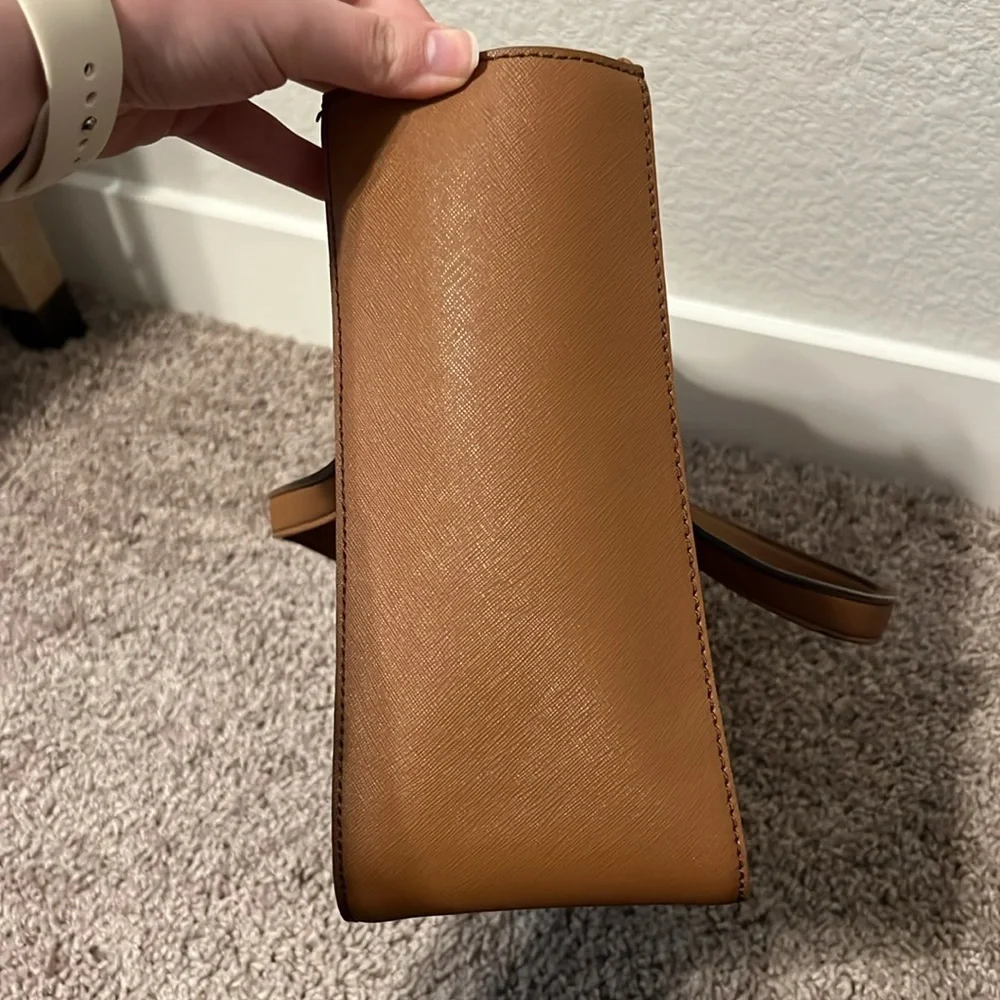 Kate Spade Camel Brown Tote Purse - Picture 3 of 7